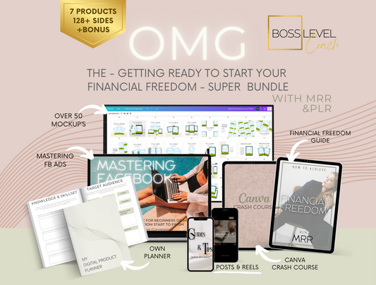 Financial Freedom with MRR XXL Bundle with Private Label Rights and Master Resell Rights