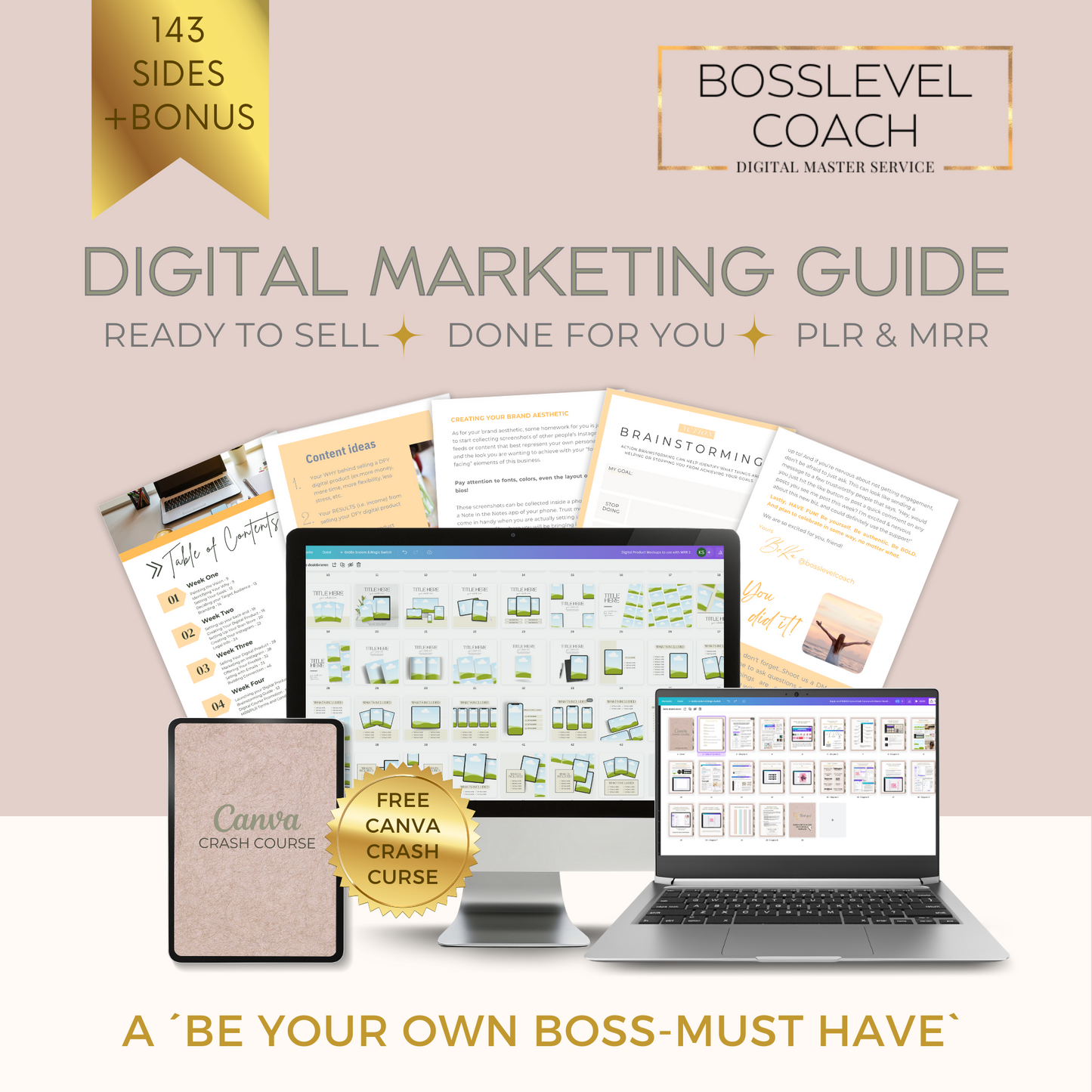 Digital Marketing Guide with Private Label Rights and Master Resell Rights