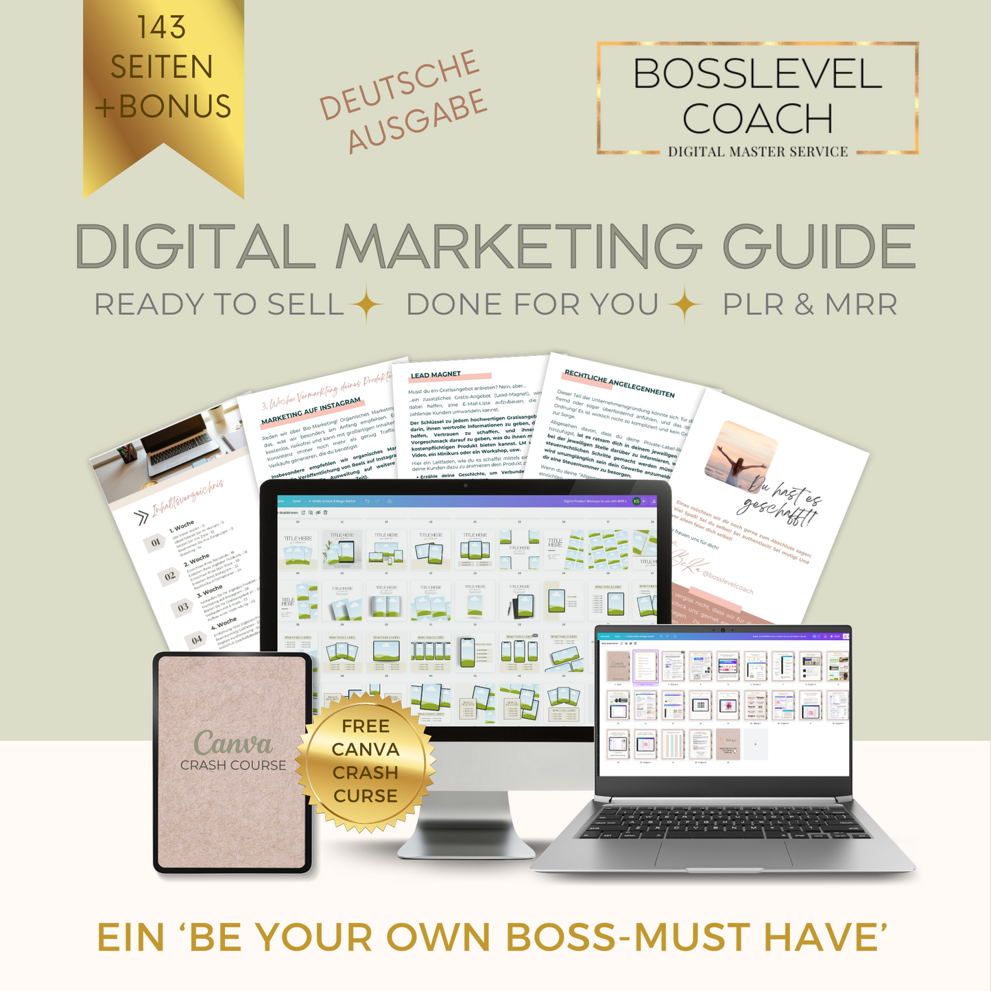 Digital Marketing Guide German Edition with Master Resell Rights and Private Label Rights