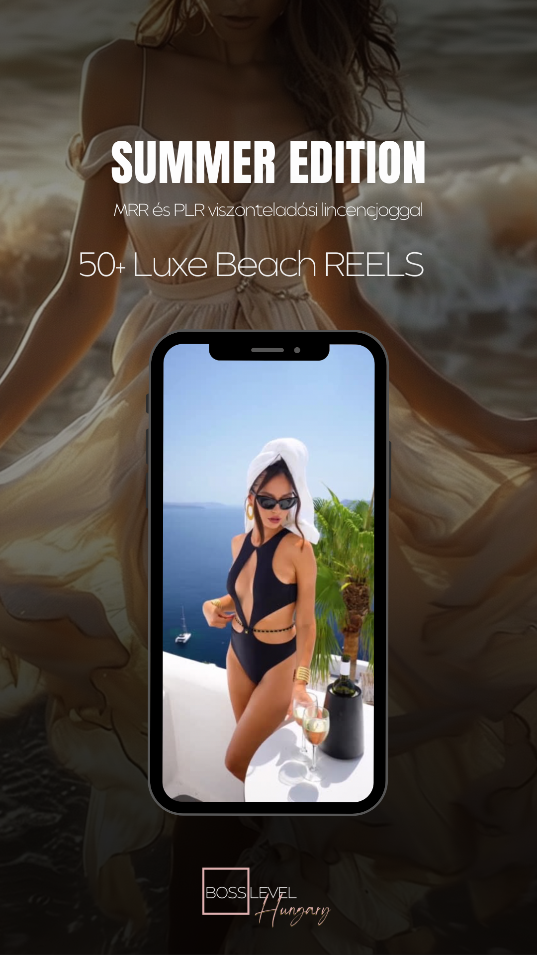 Summer Edition 50+ Luxe Beach Reels with MRR and PLR