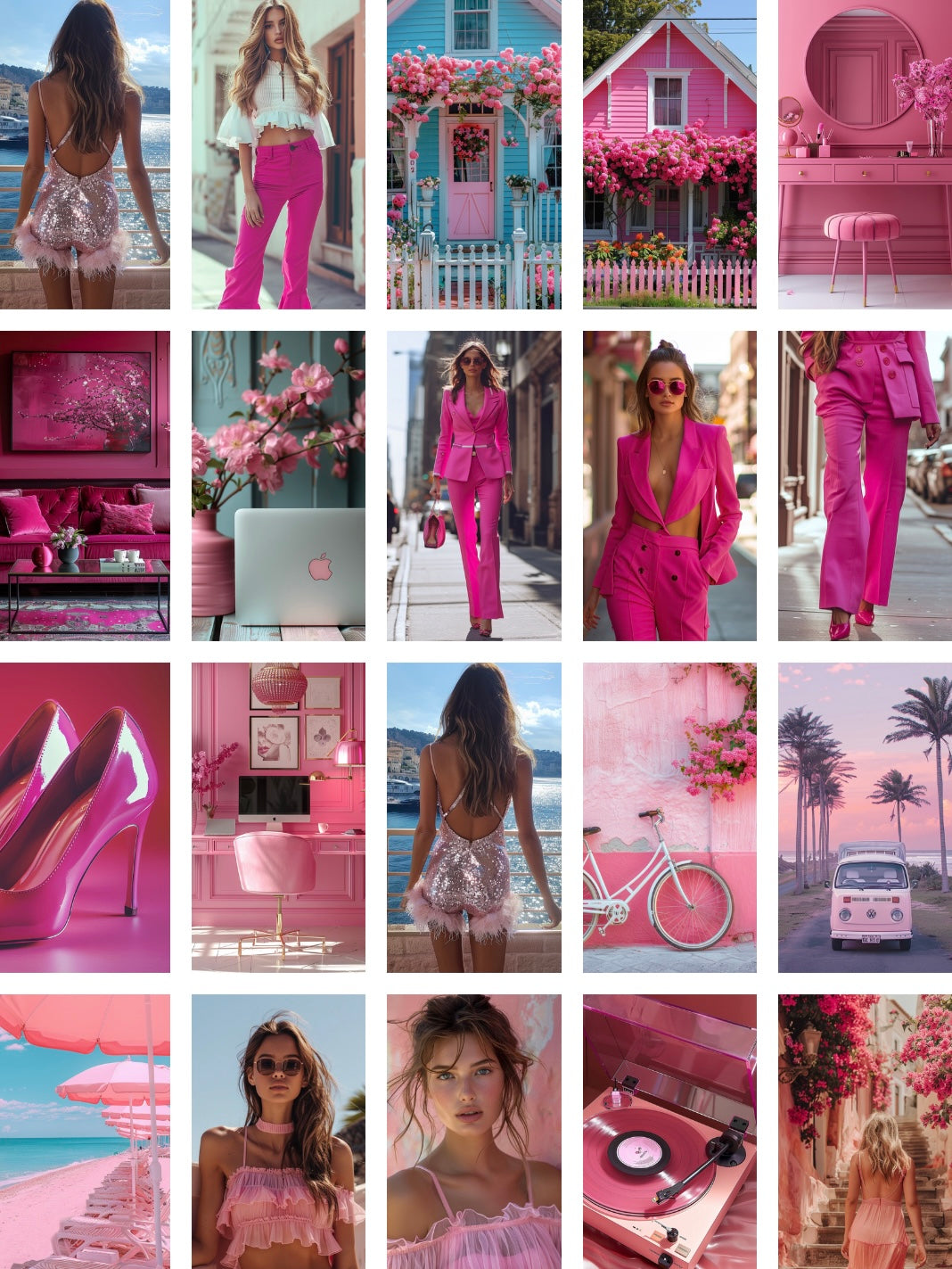 PINK Collection 140 Stock Images PLR/MRR