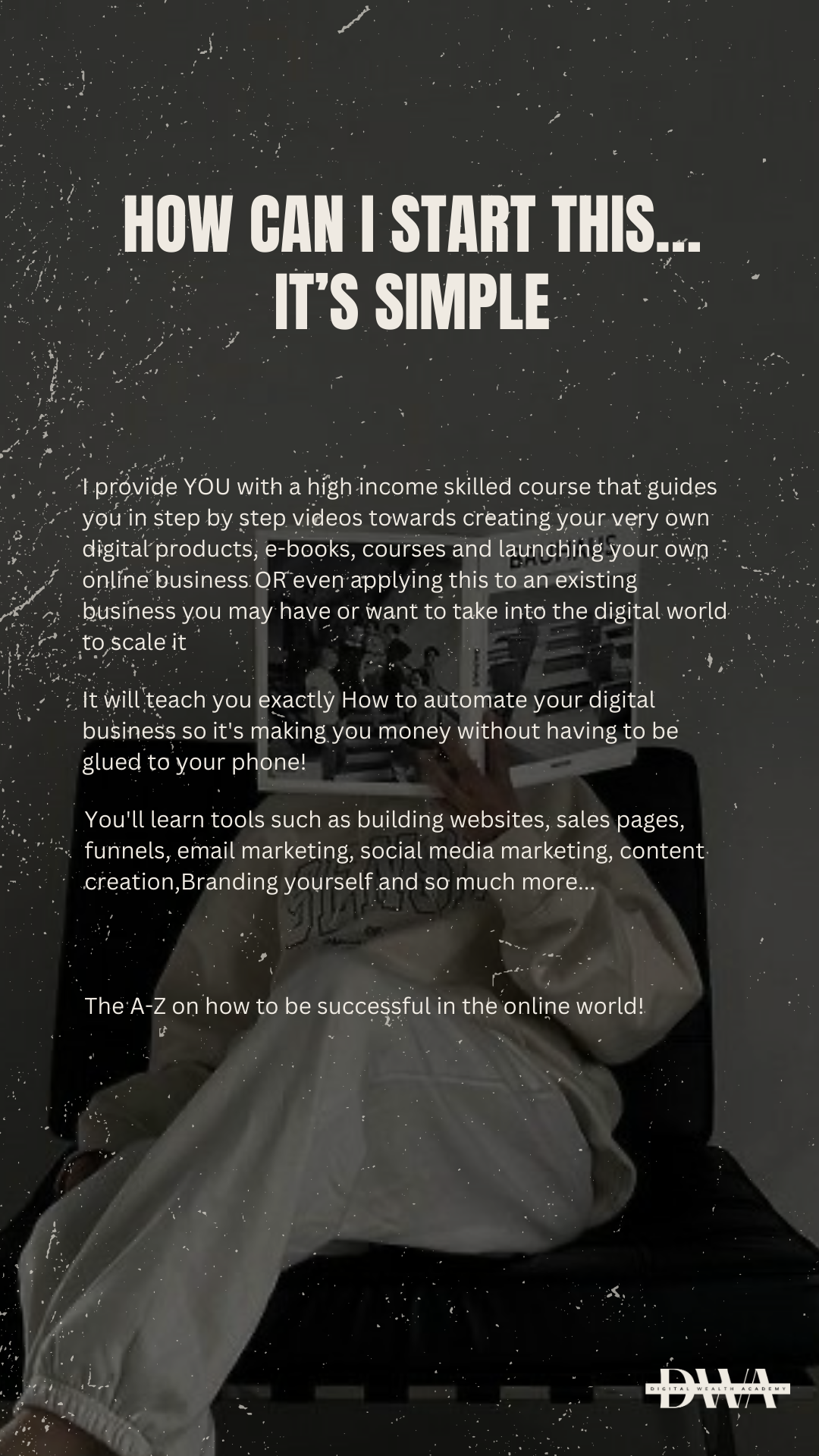 Digital Wealth Academy DWA with Master Resell Rights Plus Bonus 15 High Value Guides with MRR