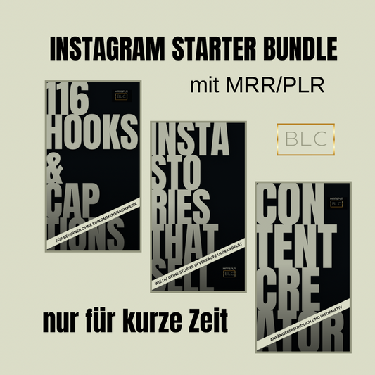 Instagram Bundel 3 Produkte