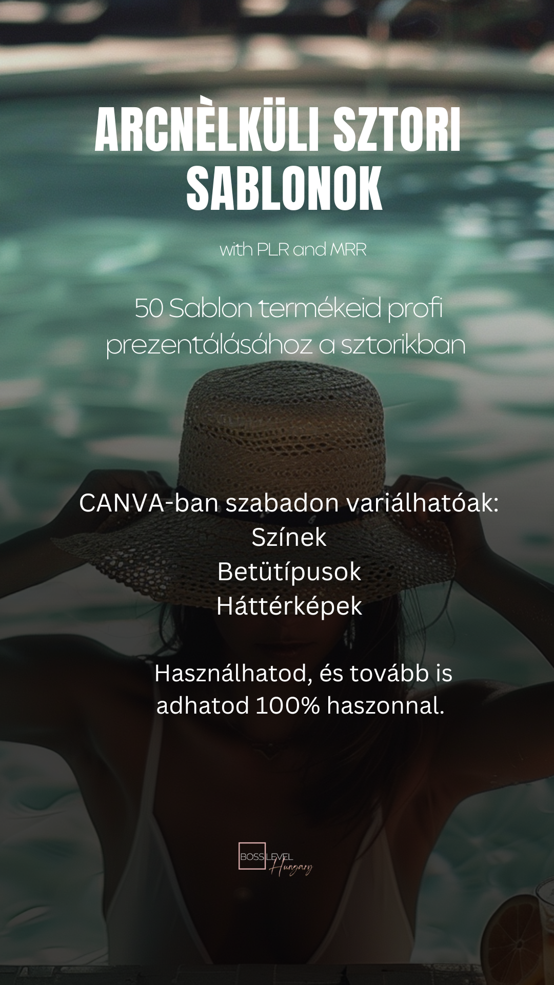 50 CANVA Sablon Instagram SZTORIKHOZ PLR / MRR továbbértékesítési jogokkal