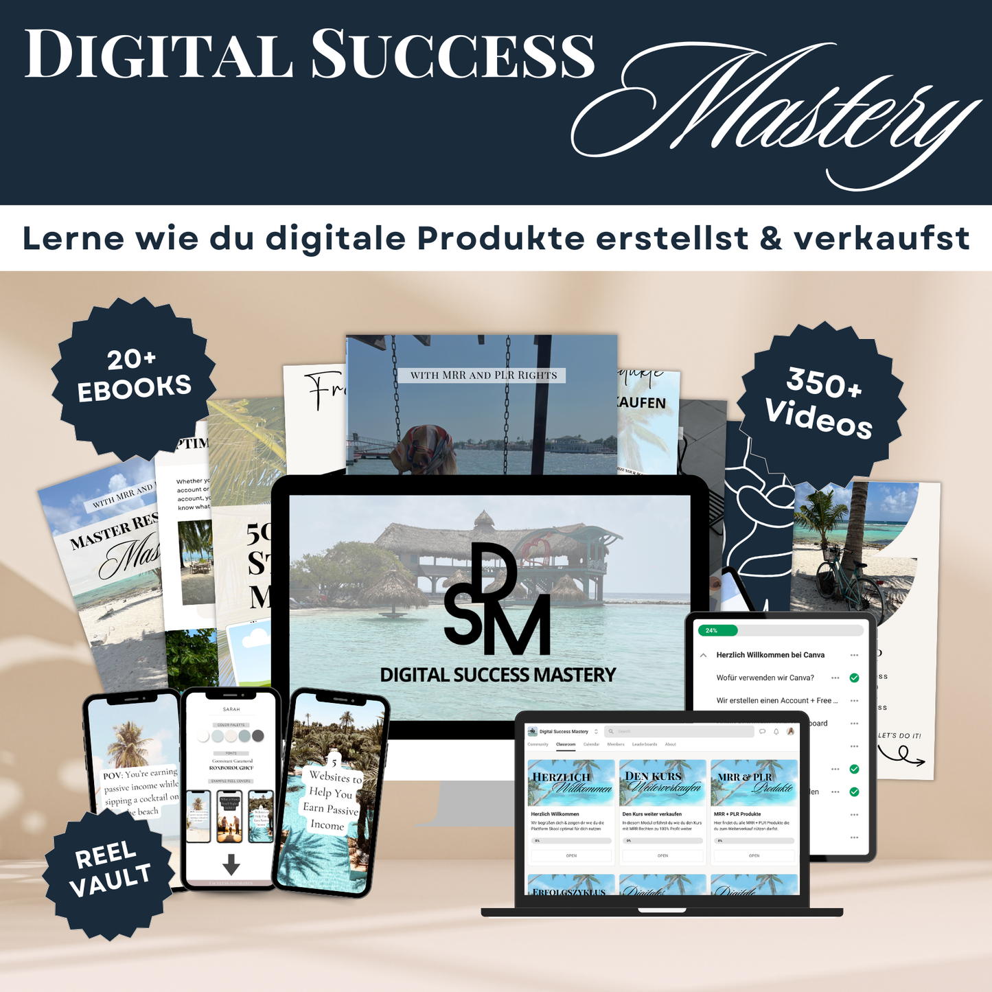 Digital Success Mastery Kurs mit Master Resell Rights